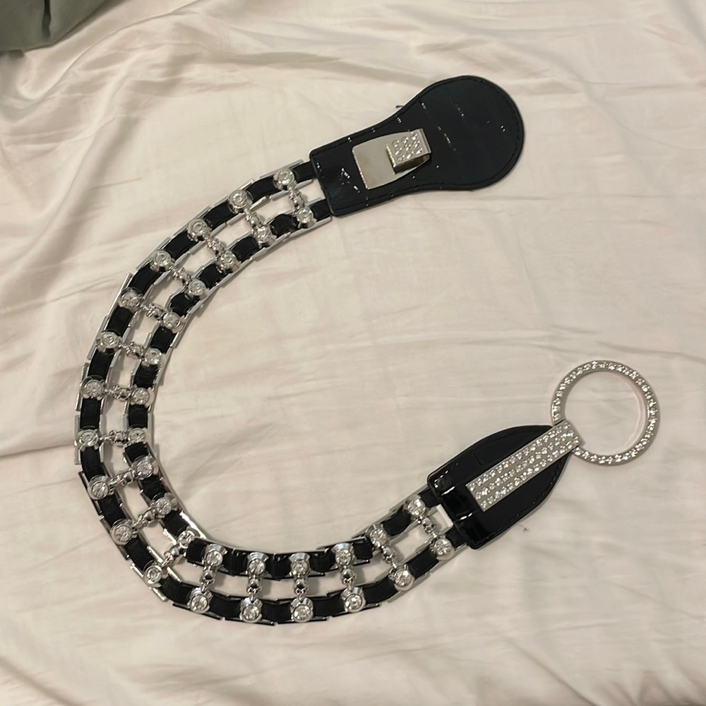Stretchy Jeweled Belt